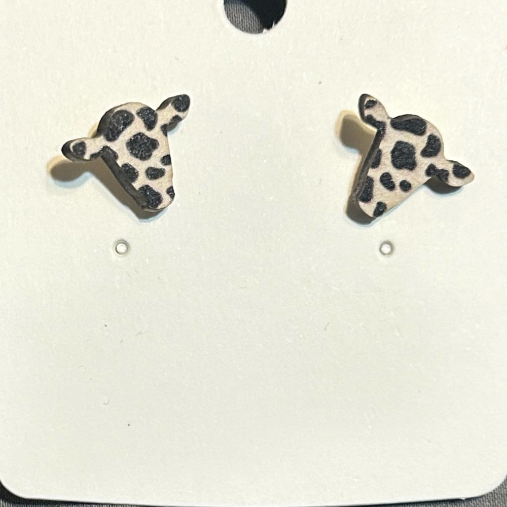 Cow Earrings